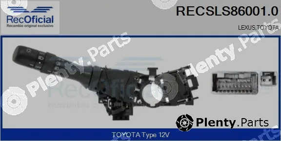 Recoficial RECSLS86001.0 — Steering Column Switch