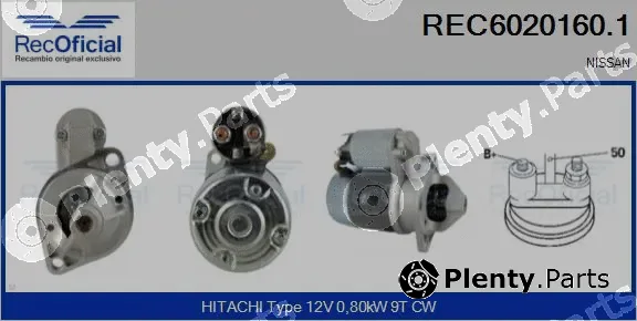 Recoficial REC6020160.1 — Starter
