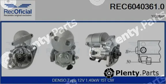 Recoficial REC6040361.0 — Starter