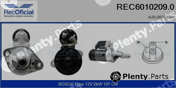 Recoficial REC6010209.0 — Starter