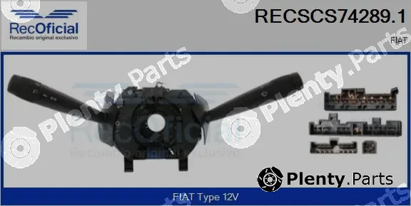 Recoficial RECSCS74289.1 — Steering Column Switch