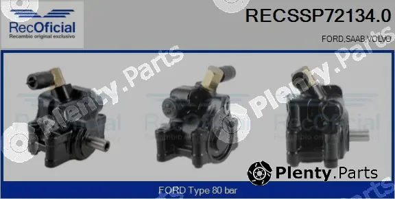 Recoficial RECSSP72134.0 — Hydraulic Pump, steering