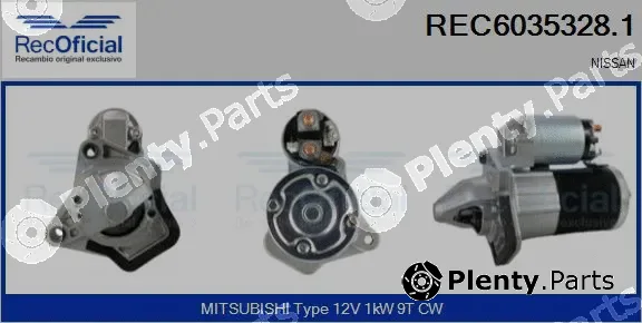 Recoficial REC6035328.1 — Starter