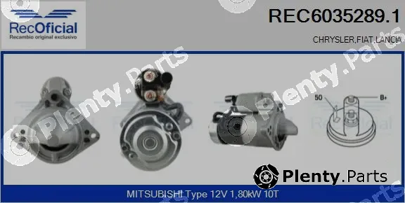 Recoficial REC6035289.1 — Starter