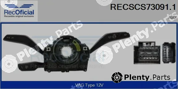 Recoficial RECSCS73091.1 — Steering Column Switch