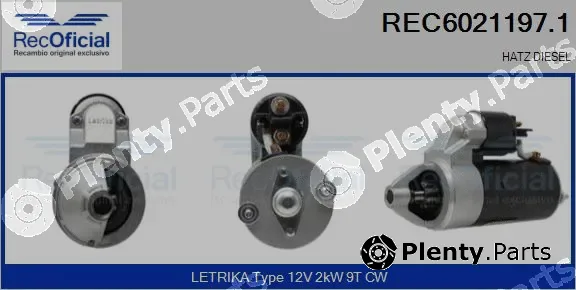 Recoficial REC6021197.1 — Starter
