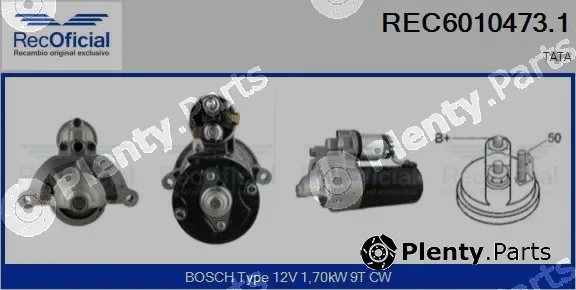 Recoficial REC6010473.1 — Starter