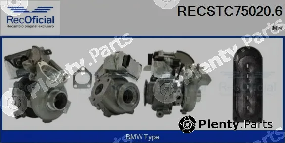 Recoficial RECSTC75020.6 — Charger, charging (supercharged/turbocharged)
