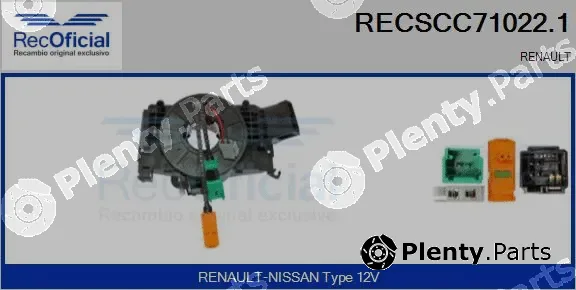 Recoficial RECSCC71022.1 — Clockspring, airbag