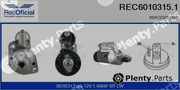 Recoficial REC6010315.1 — Starter