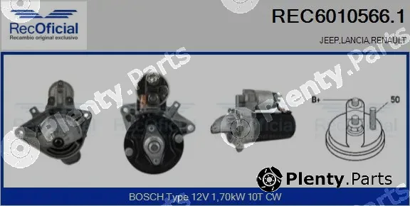 Recoficial REC6010566.1 — Starter
