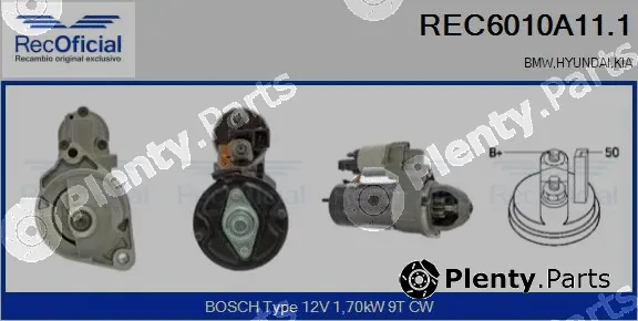 Recoficial REC6010A11.1 — Starter
