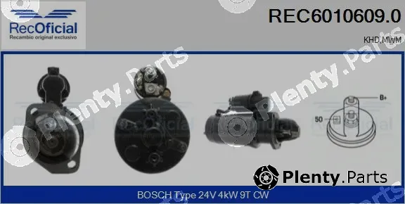 Recoficial REC6010609.0 — Starter