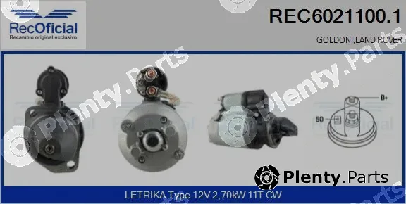 Recoficial REC6021100.1 — Starter