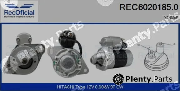 Recoficial REC6020185.0 — Starter
