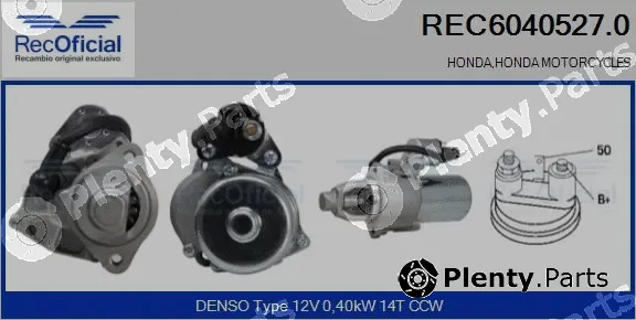 Recoficial REC6040527.0 — Starter