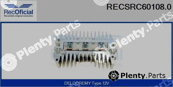 Recoficial RECSRC60108.0 — Rectifier, alternator