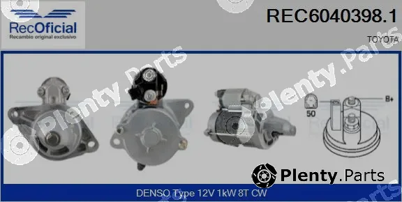 Recoficial REC6040398.1 — Starter