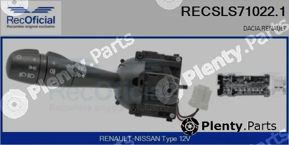 Recoficial RECSLS71022.1 — Steering Column Switch