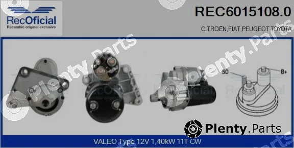 Recoficial REC6015108.0 — Starter