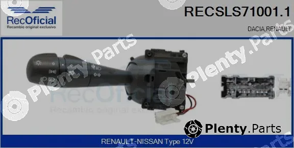 Recoficial RECSLS71001.1 — Steering Column Switch