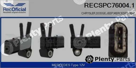 Recoficial RECSPC76004.1 — Pressure Converter, exhaust control