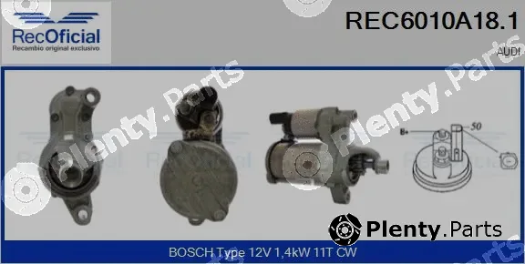 Recoficial REC6010A18.1 — Starter