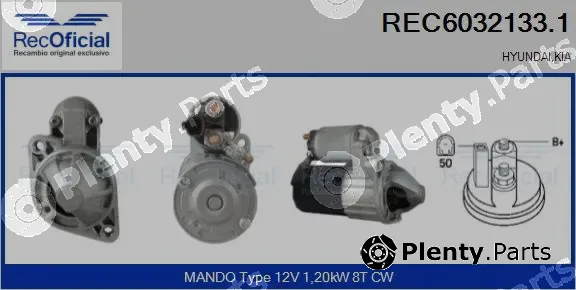 Recoficial REC6032133.1 — Starter