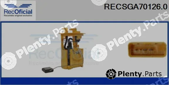 Recoficial RECSGA70126.0 — Fuel Feed Unit