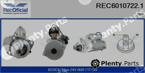 Recoficial REC6010722.1 — Starter