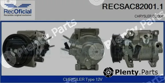 Recoficial RECSAC82001.1 — Compressor, air conditioning