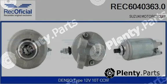 Recoficial REC6040363.0 — Starter