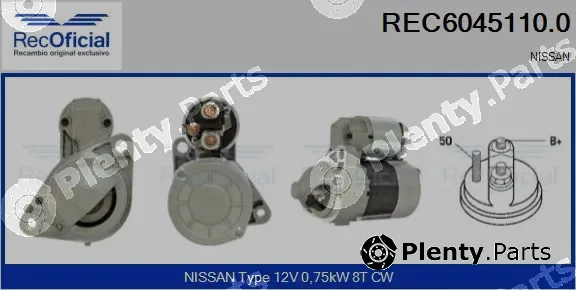 Recoficial REC6045110.0 — Starter