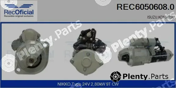 Recoficial REC6050608.0 — Starter