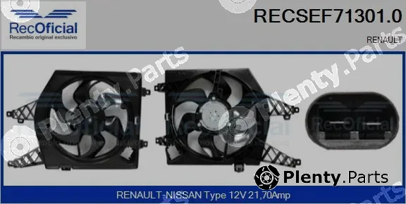 Recoficial RECSEF71301.0 — Fan, engine cooling