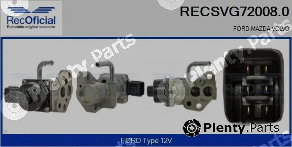 Recoficial RECSVG72008.0 — EGR Valve