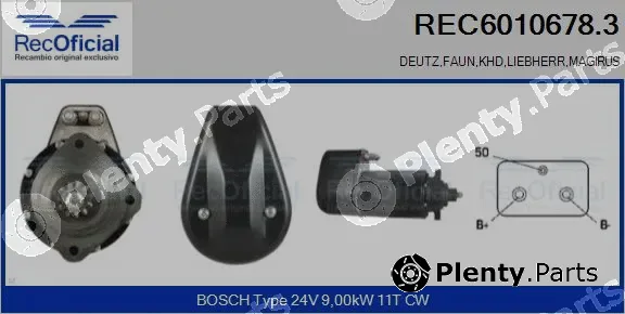 Recoficial REC6010678.3 — Starter