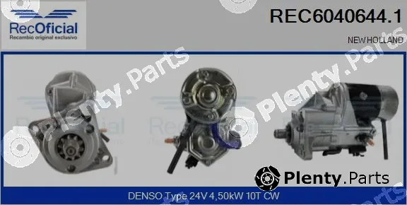 Recoficial REC6040644.1 — Starter