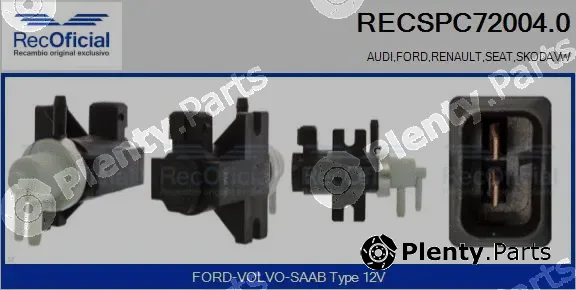 Recoficial RECSPC72004.0 — Pressure Converter, exhaust control