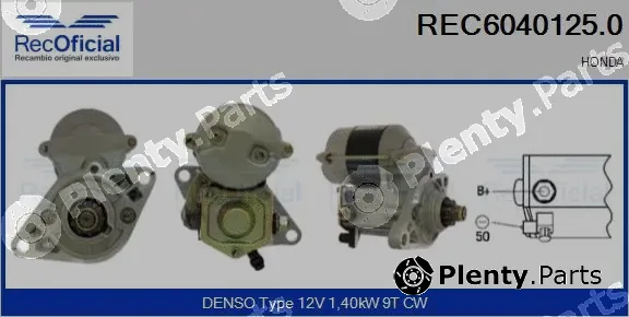 Recoficial REC6040125.0 — Starter