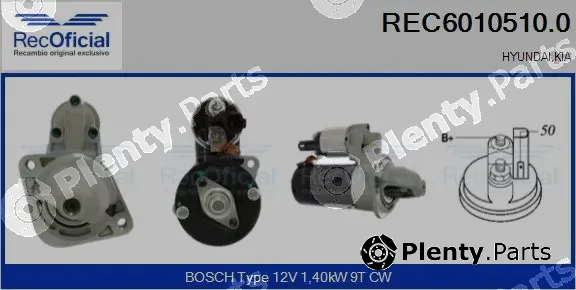 Recoficial REC6010510.0 — Starter