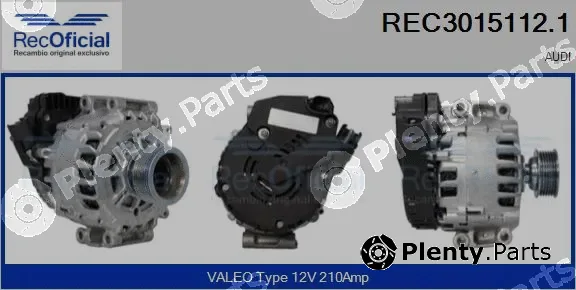Recoficial REC3015112.1 — Alternator, starter