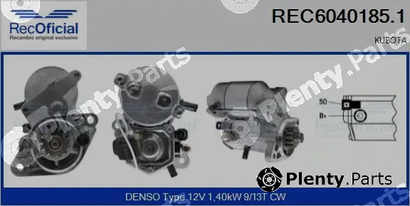 Recoficial REC6040185.1 — Starter