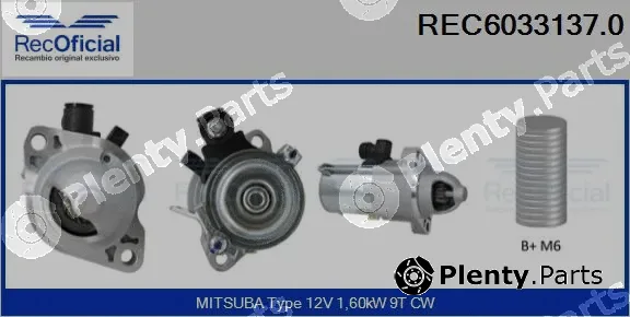 Recoficial REC6033137.0 — Starter