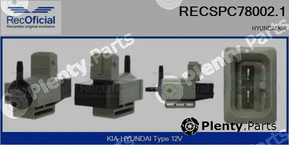 Recoficial RECSPC78002.1 — Pressure Converter, exhaust control