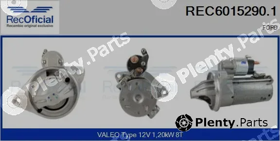 Recoficial REC6015290.1 — Starter