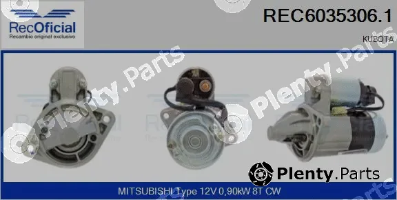 Recoficial REC6035306.1 — Starter