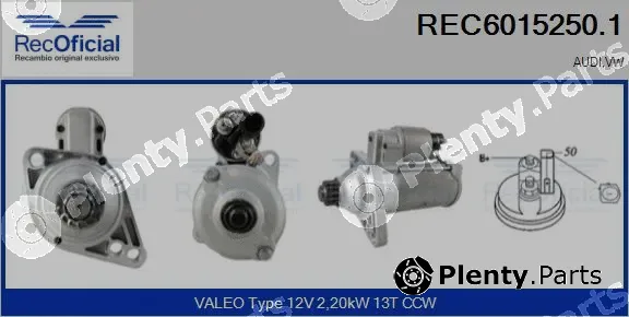 Recoficial REC6015250.1 — Starter