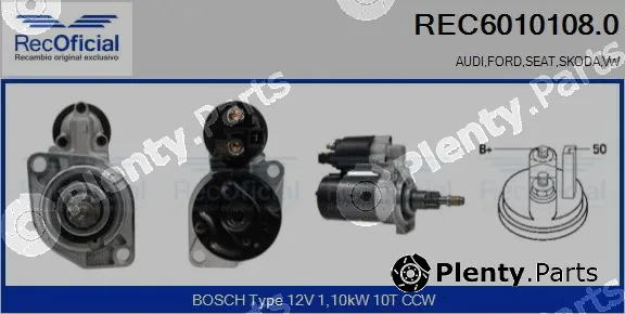 Recoficial REC6010108.0 — Starter