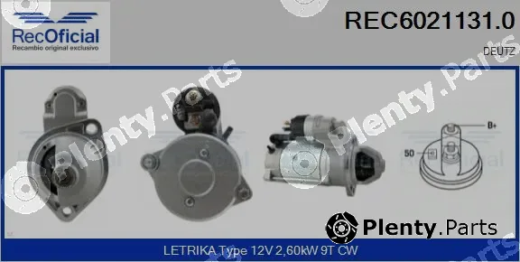 Recoficial REC6021131.0 — Starter